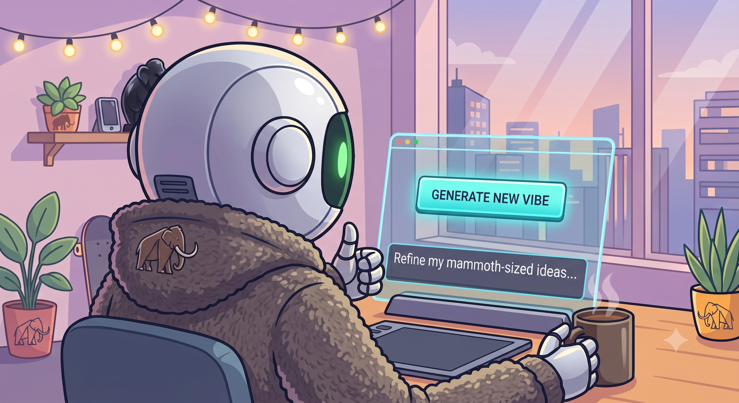 VibeManny Mascot